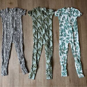 Set of Three Kate Quinn bamboo zippy pjs
